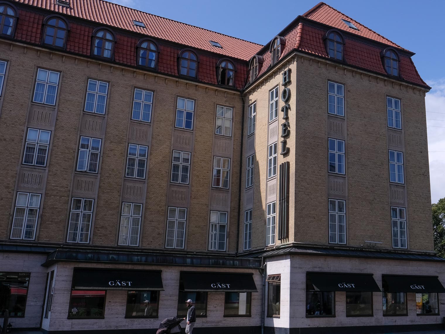 Gäst i Aarhus C set udefra