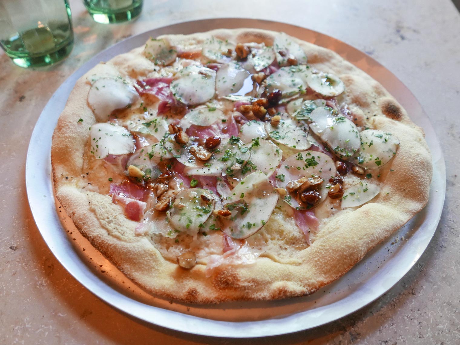 Pizza fra Gorm's i Jægergårdsgade