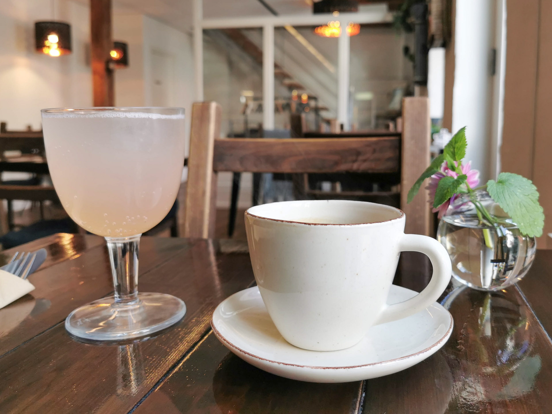 En god kop mokka hos Landcafé i Aarhus