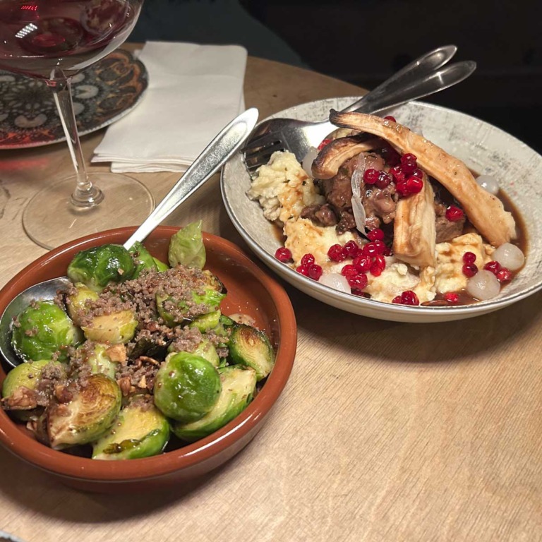 Nogle af retterne hos MasVino i Klostergade i Aarhus C