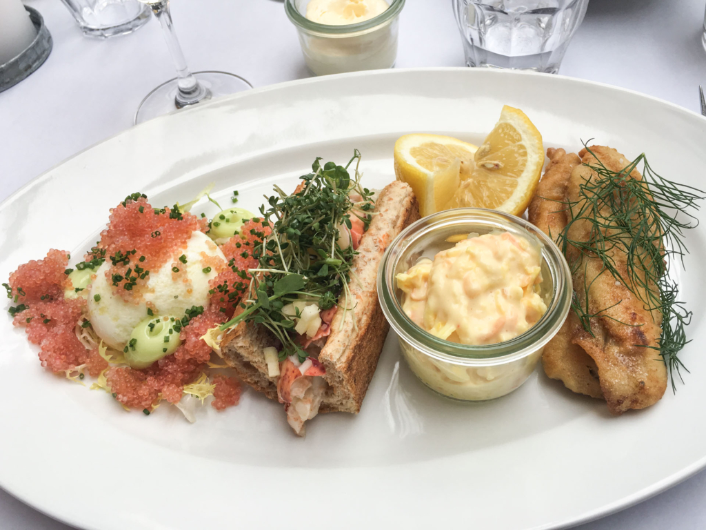En af frokostretterne hos Mefisto Bistro & Beværtning