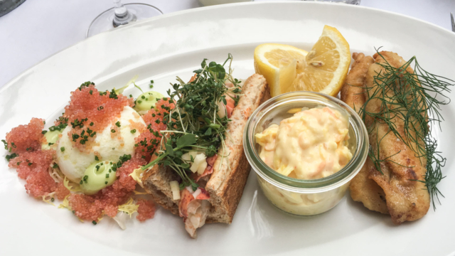 En af frokostretterne hos Mefisto Bistro & Beværtning