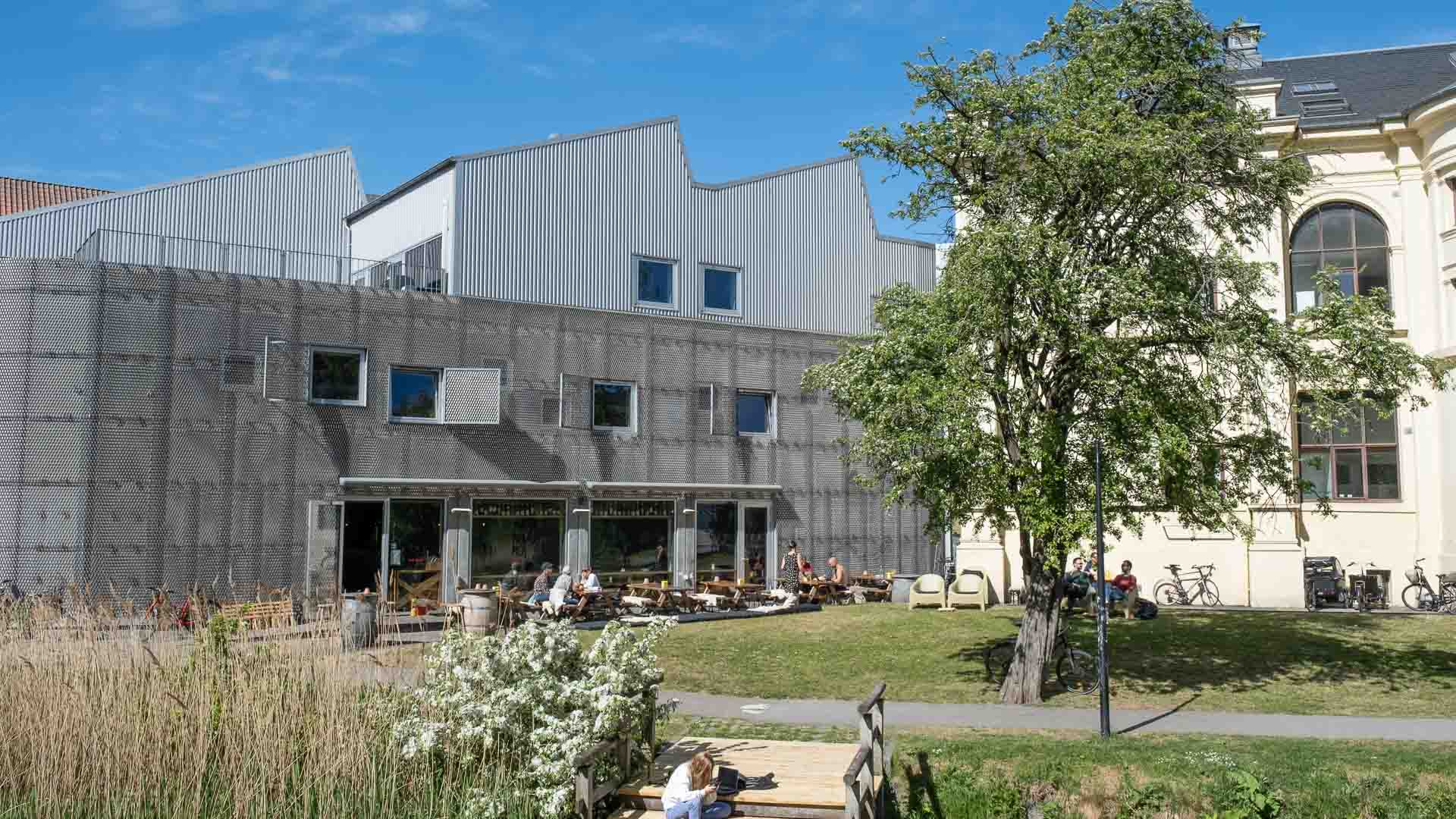 Pica Pica ved åen i Aarhus