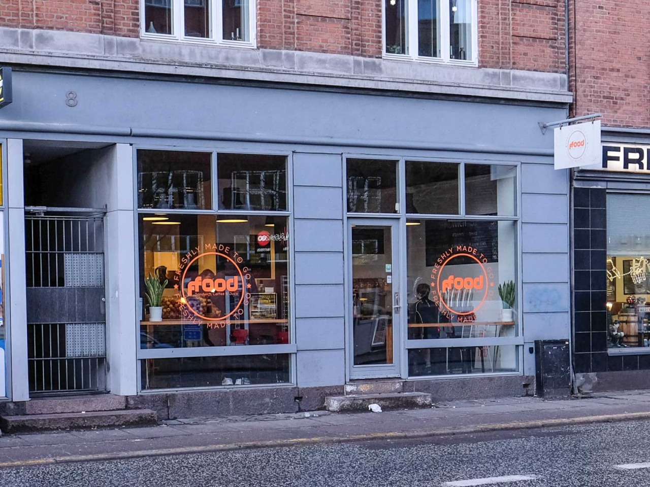 Ffood er lukket nu, men de lå på Vesterbro Torv
