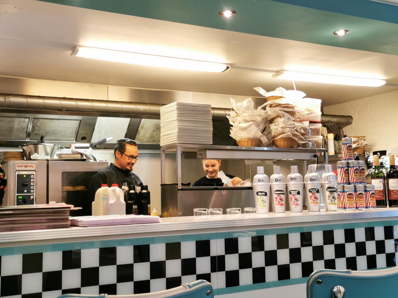 Highway 51 diner i Aarhus