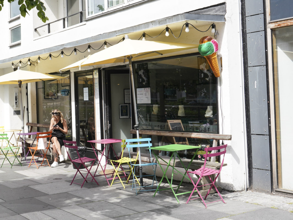 Caffé Ispirazione ved &aring;en i &Aring;rhus