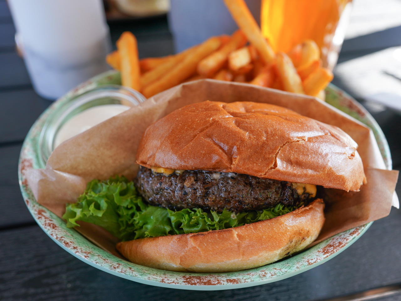 Burgeren hos Tabata Foodpoint