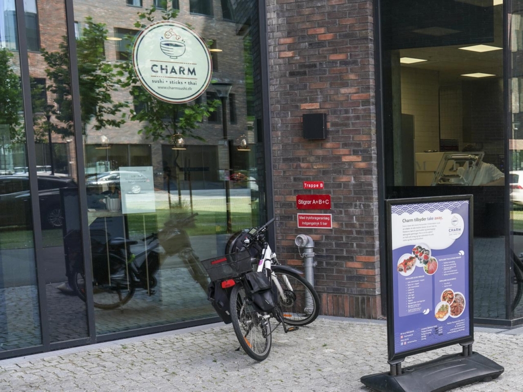 Her ligger Charm på Aarhus &Oslash;