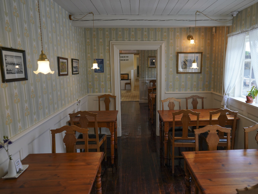 Der er en del indend&oslash;rspladser hos Restaurant G&aelig;stgiverg&aring;rden