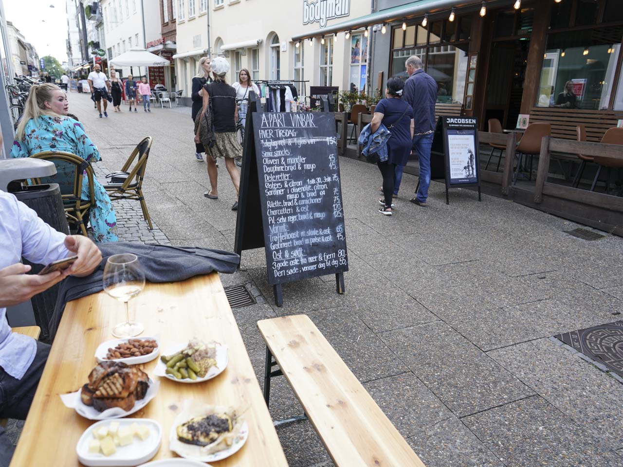 Man sidder som i Sydfrankrig her hos Á Part i Frederiksgade