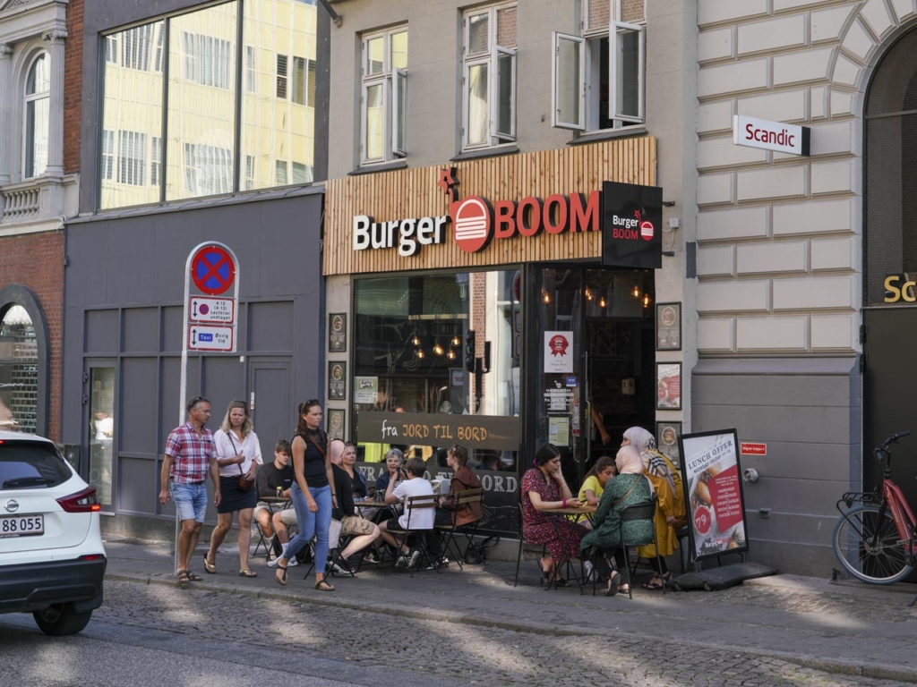 Burger BOOM i Østergade -8