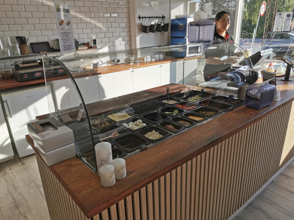 Disken hos Café Skytten i Hasle