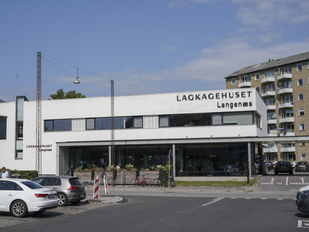 Lagkagehuset Langenæs udefra
