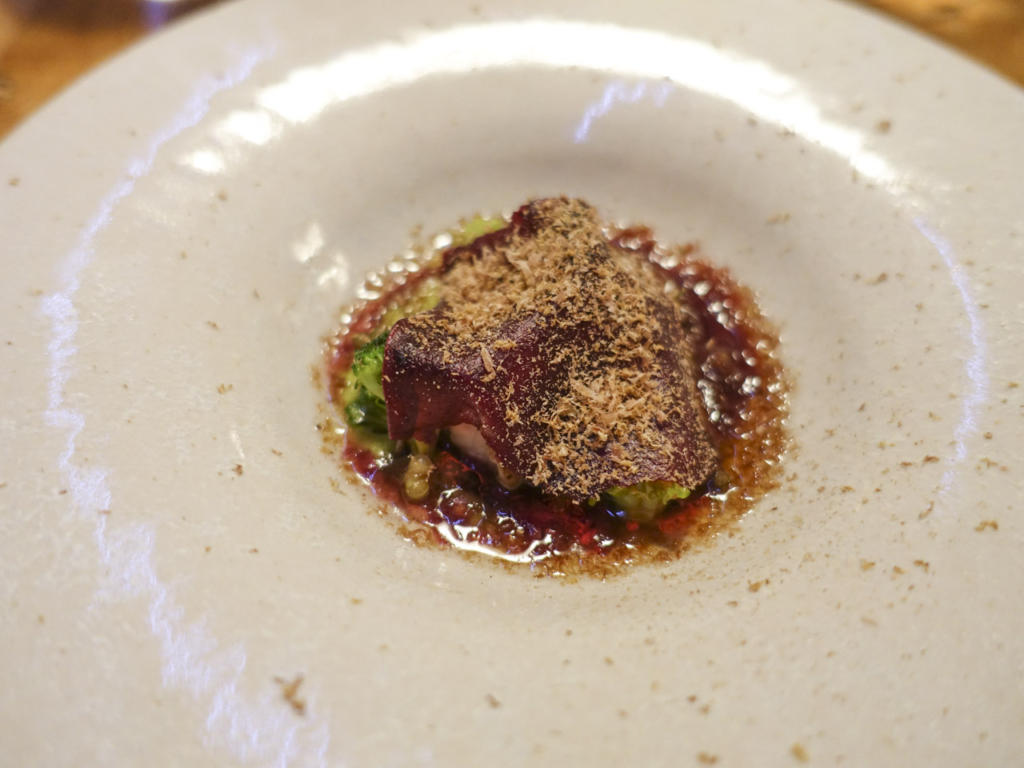 En meget lille ret hos Substans på Aarhus &Oslash;