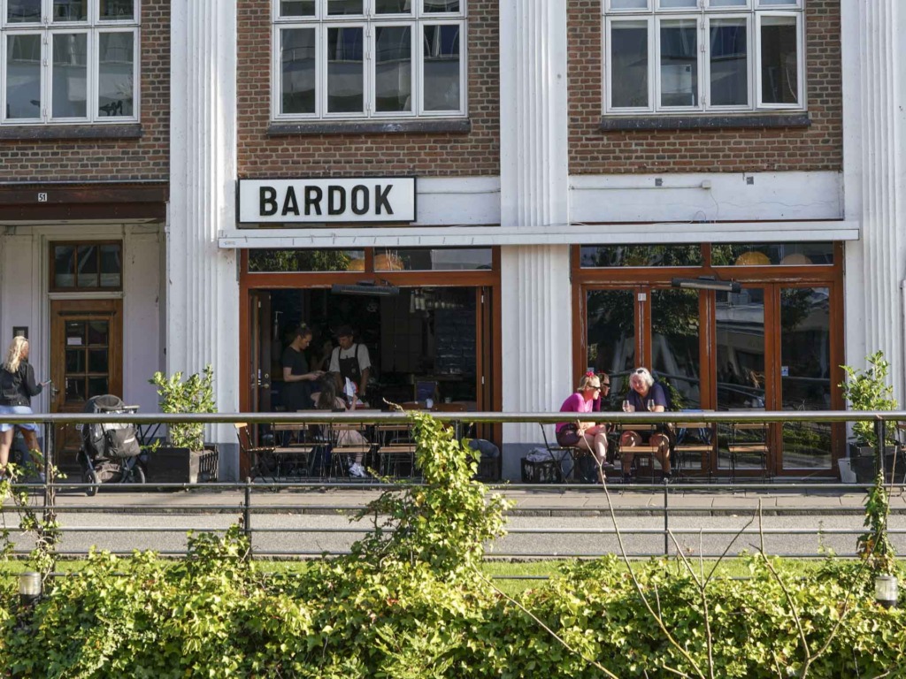 Bardok i Aarhus Midtby set udefra