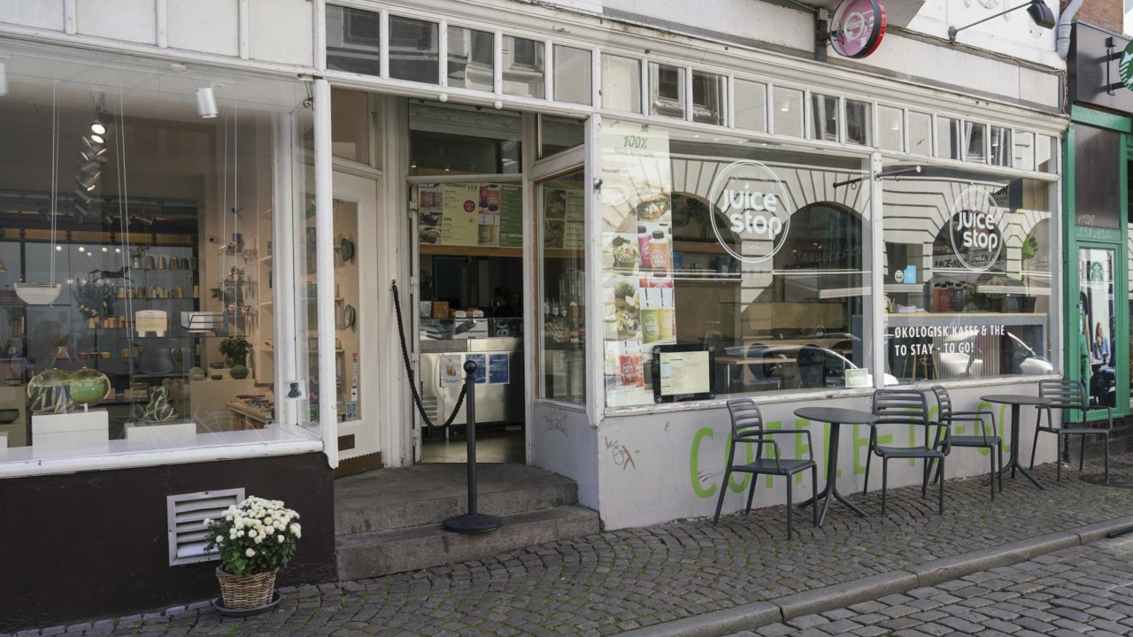 Juice Stop i Latinerkvarteret