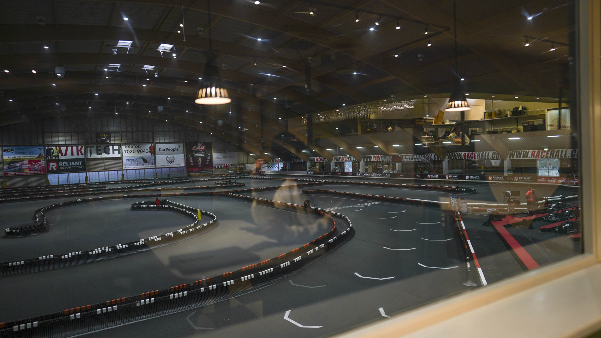 Udsigten fra Diners’ Lounge i Viby