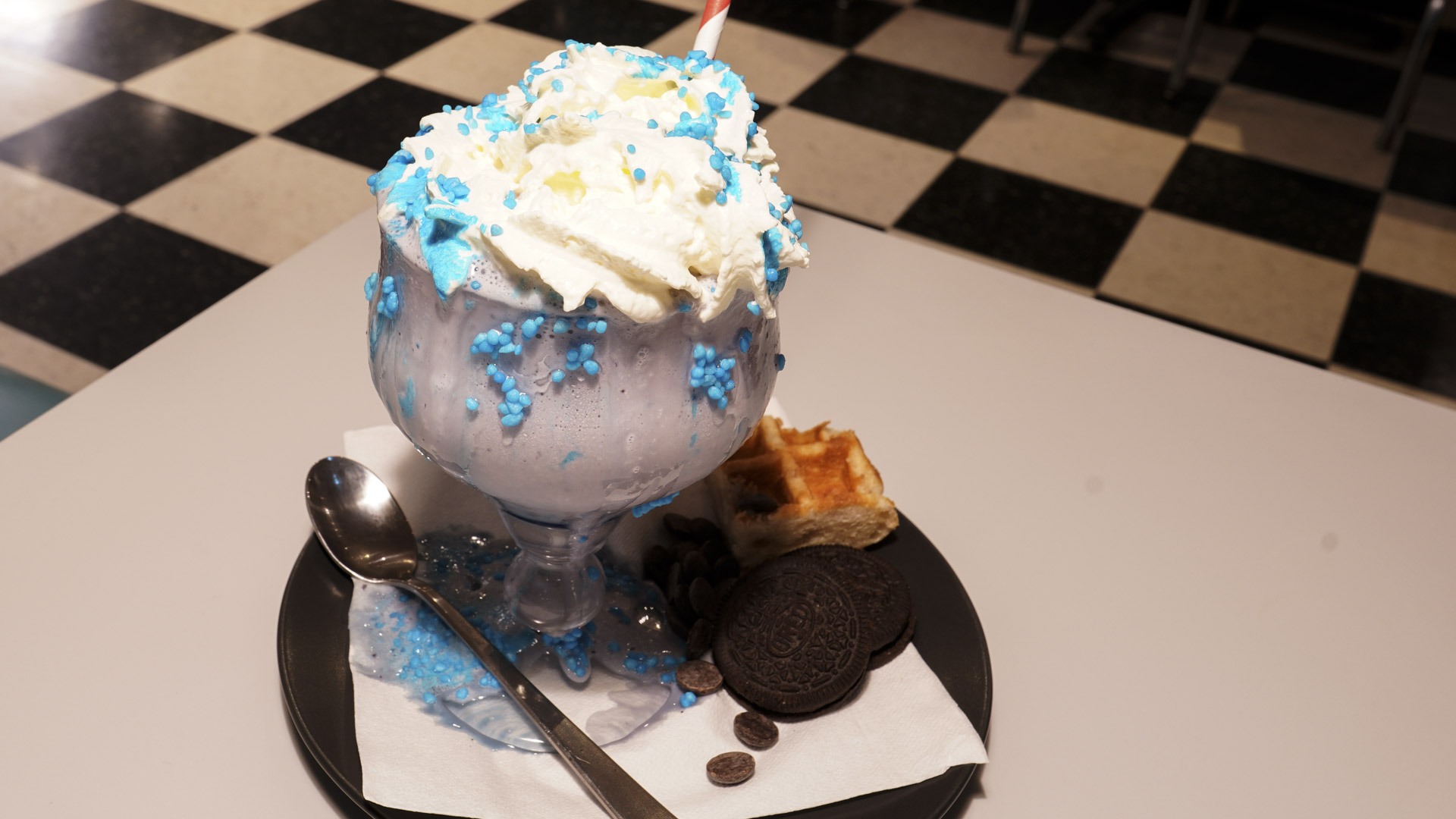 Milkshake hos Diners’ Lounge i Viby