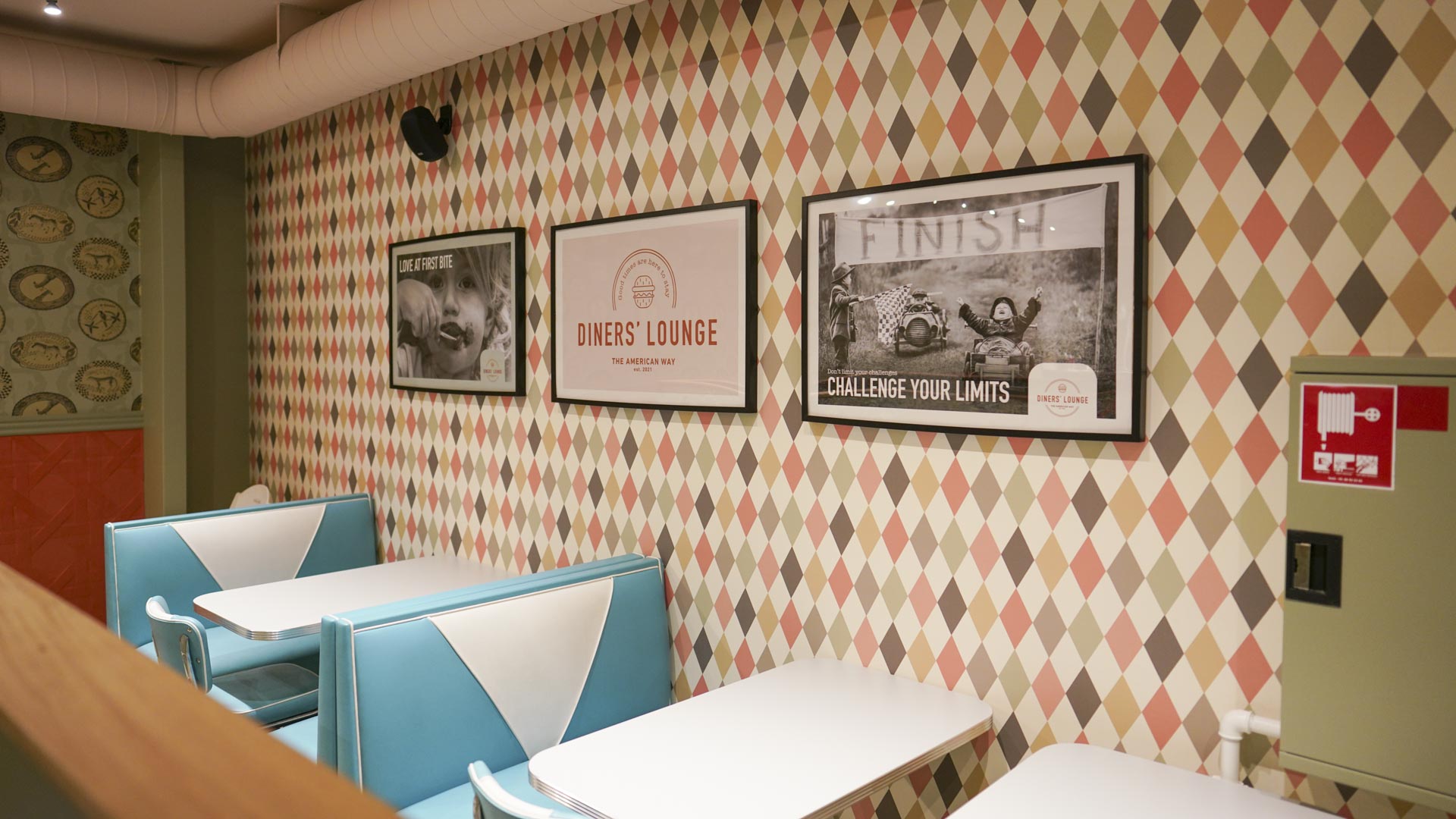 Indretning af Diners’ Lounge