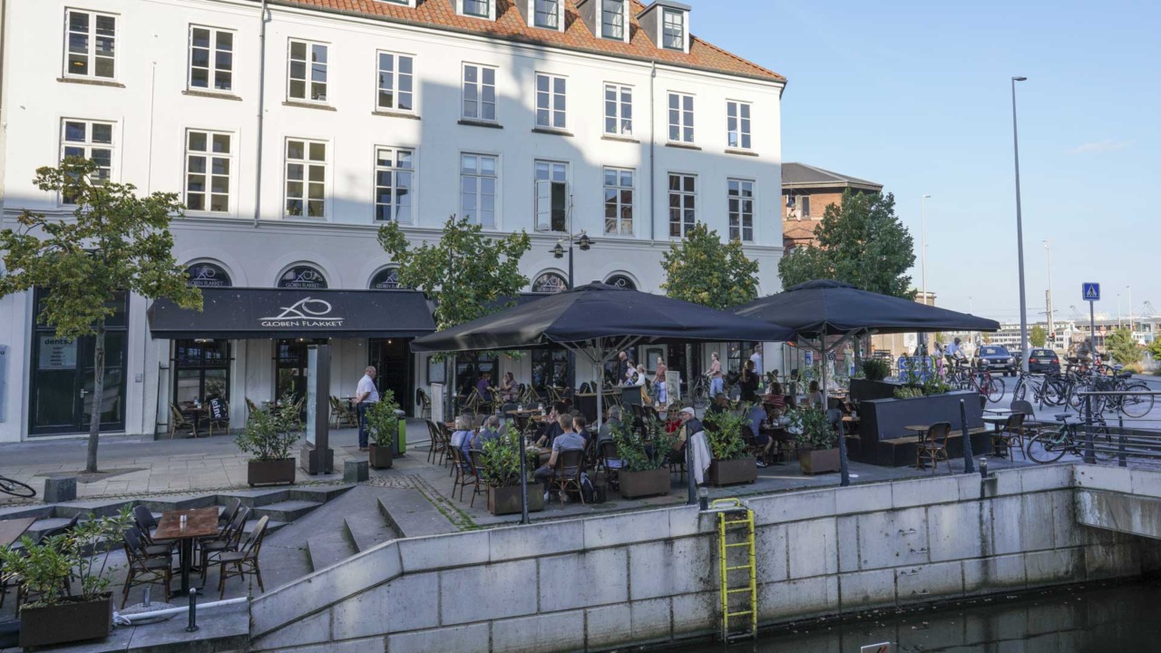 Globen Flakket ved åen i Aarhus