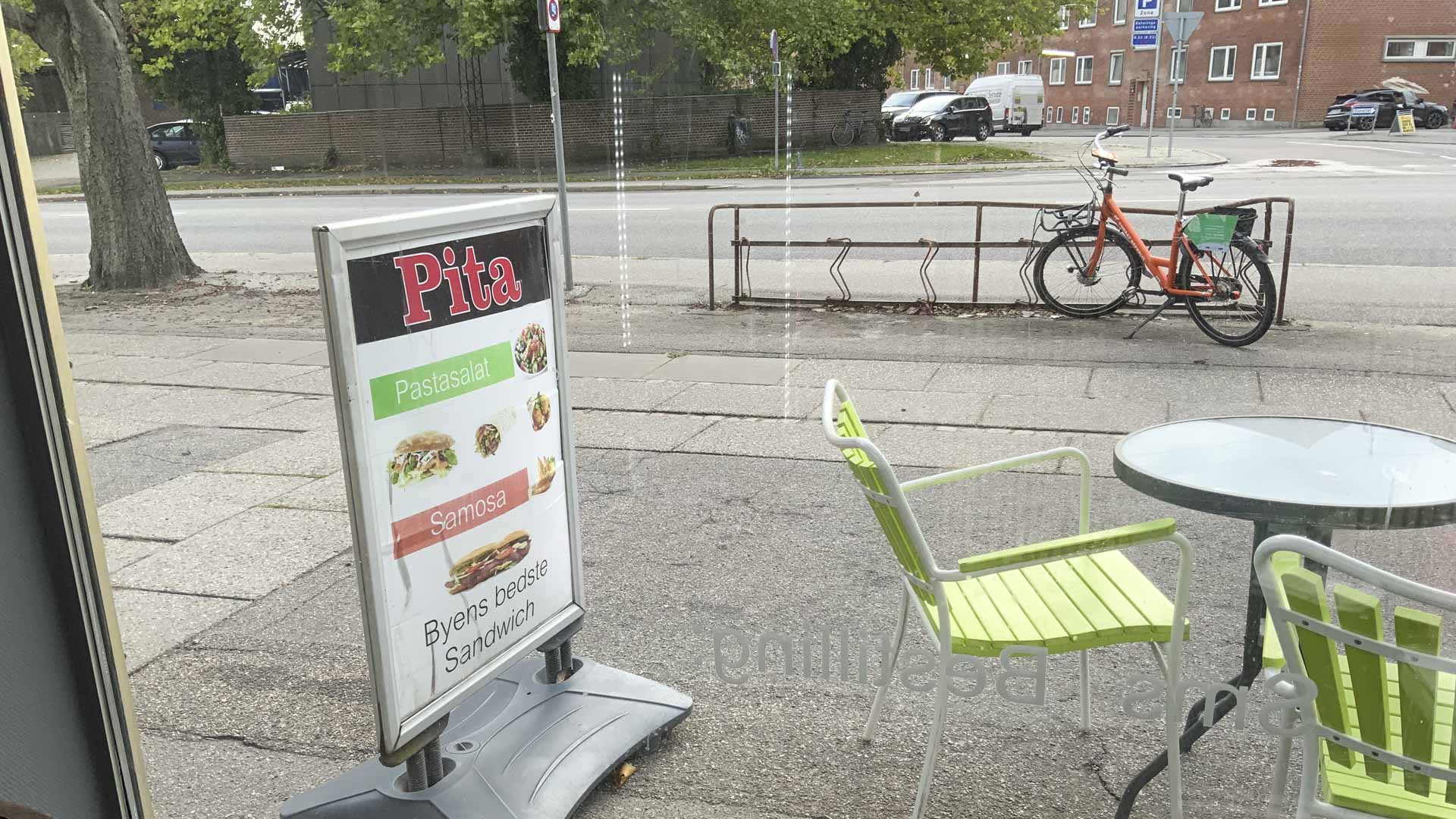 Udsigten fra Narnia Pizza & Burger i Aarhus