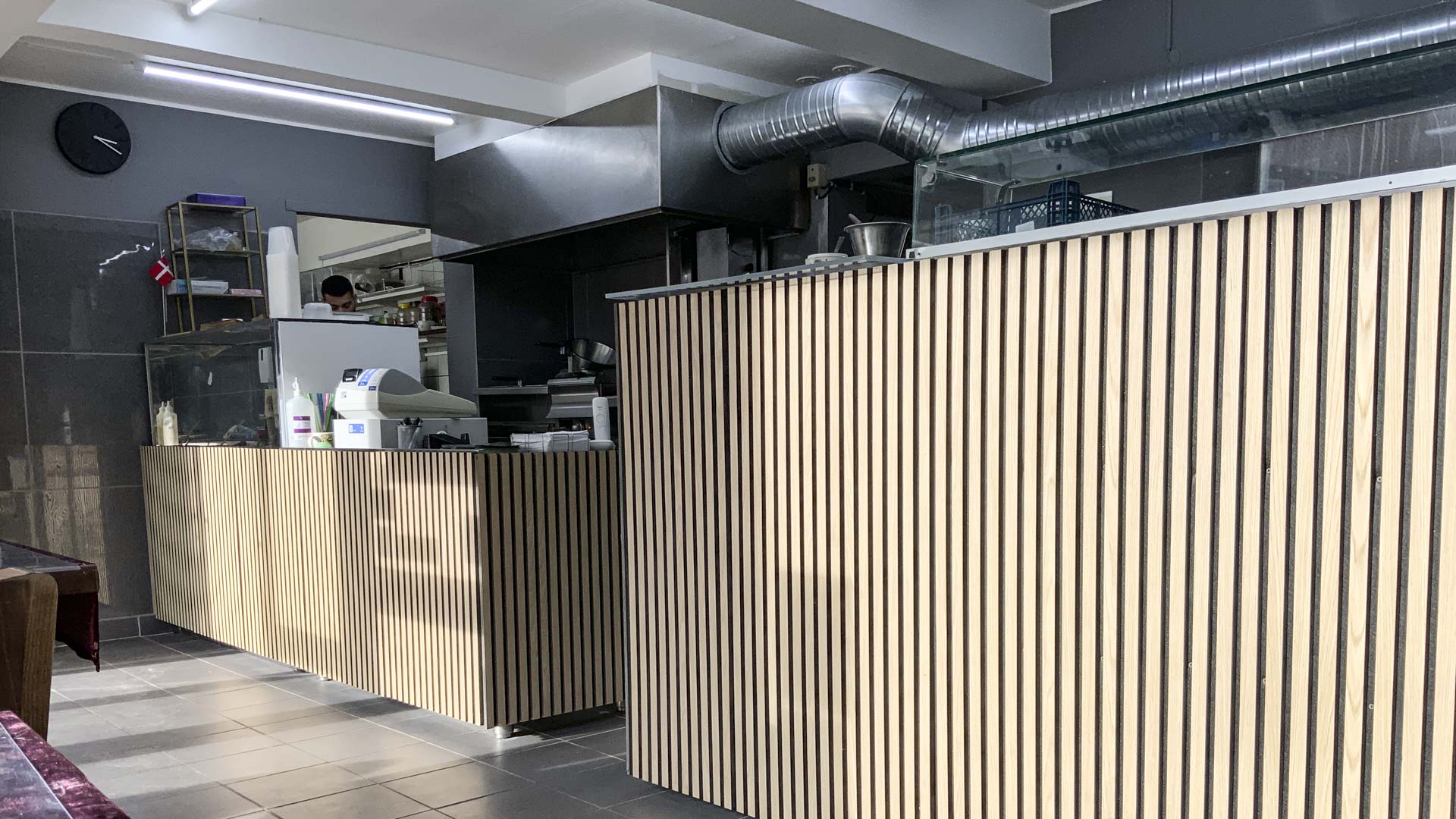 Indretningen hos Narnia Pizza & Burger