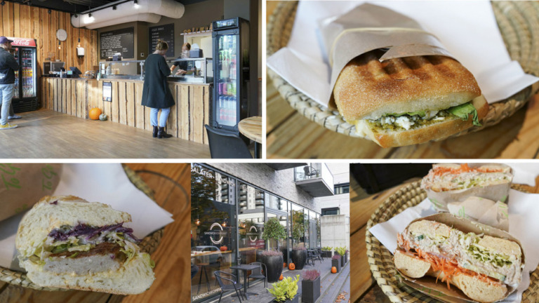 Forside til Sandwich Kompagniet i Ceresbyen i Aarhus