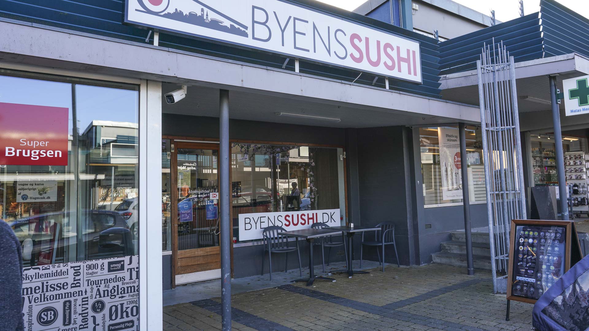 Byens Sushi på Kridthøj Torv