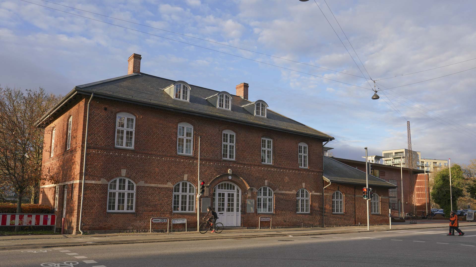 Den gamle Hammelbane - i dag ligger Café Folkestedet der