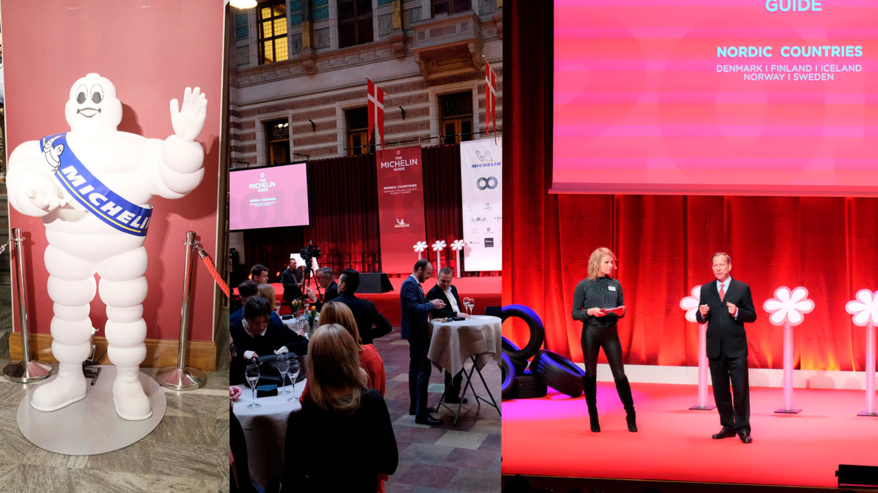 Michelinuddeling på Rådhuset i København
