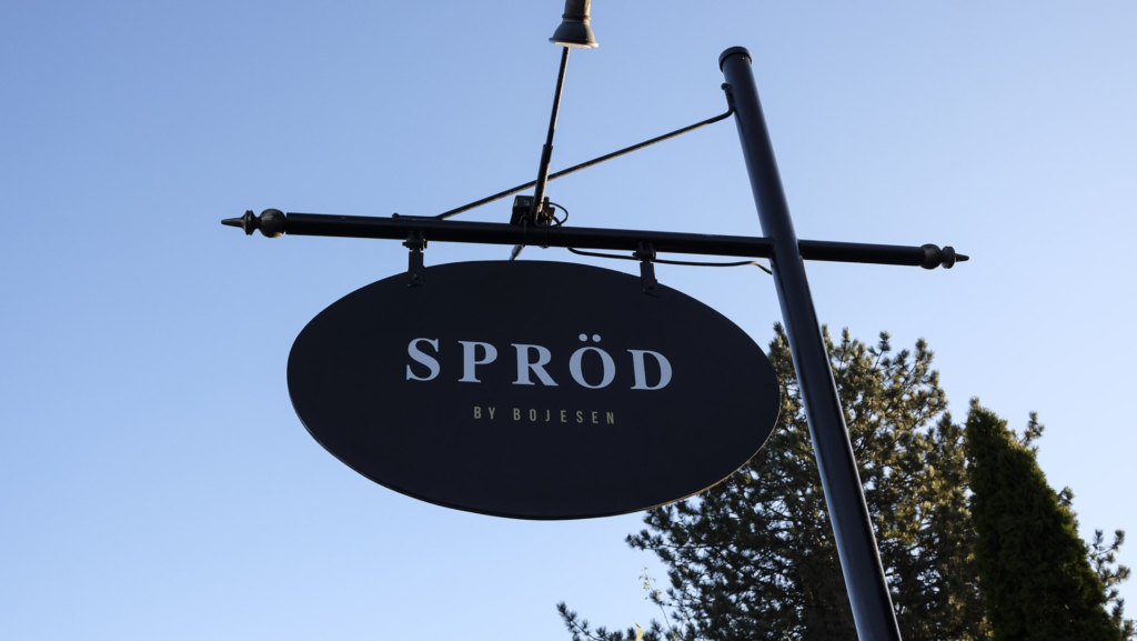 Skiltet er ret cool hos SPRÖD