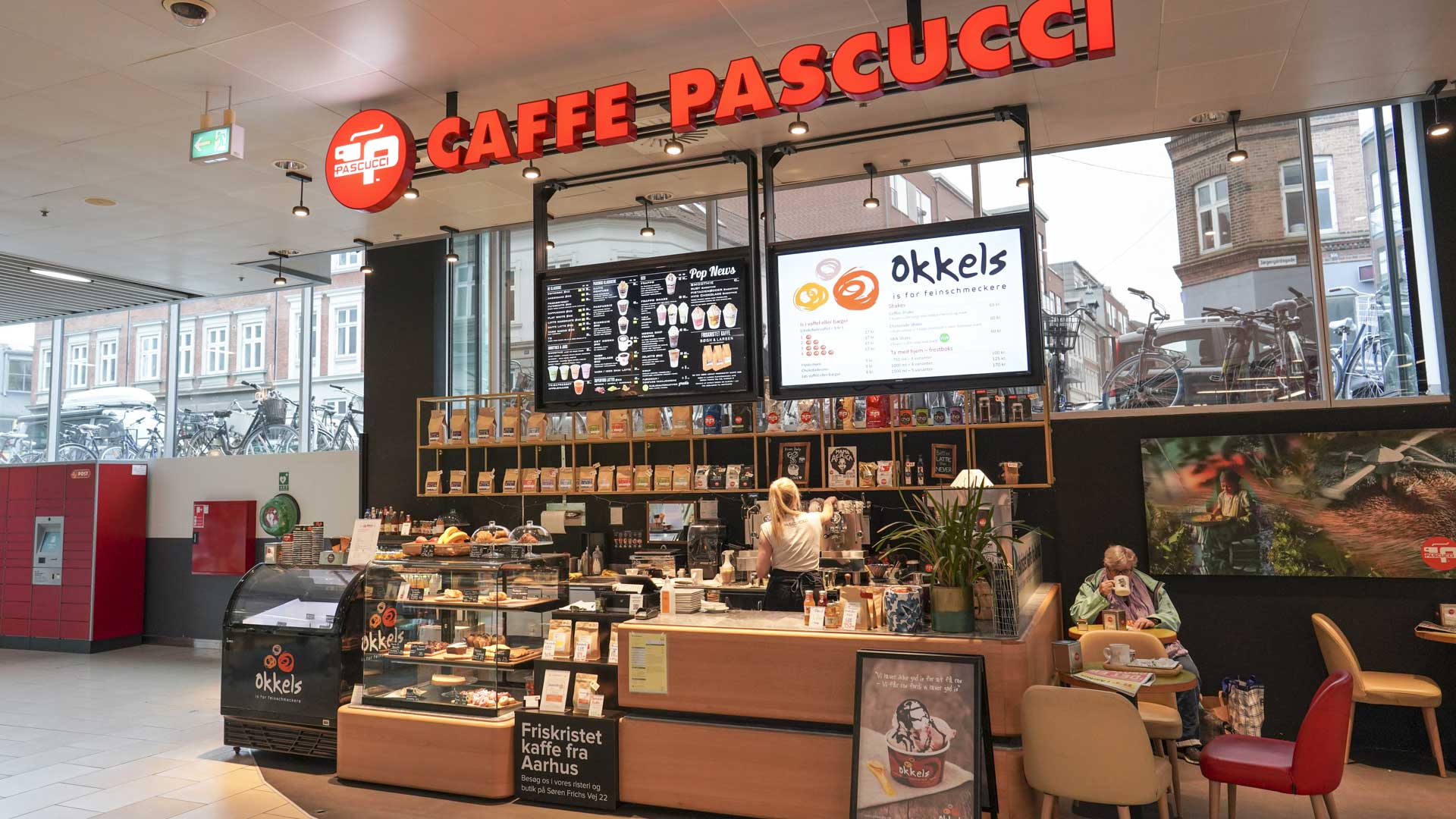 Caffé Pascucci i Bruuns Galleri