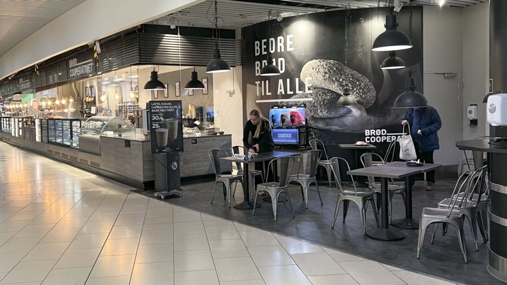 Cirkel Caf&eacute; i Bruuns Galleri