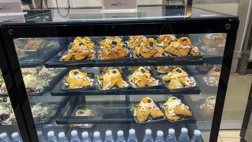 Stjerneskud hos Cirkel Café i Bruuns Galleri