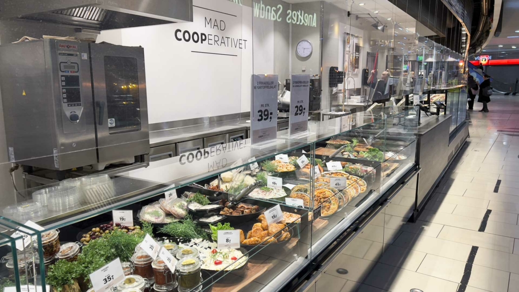 Her ser du udvalget hos Cirkel Café i Bruuns Galleri