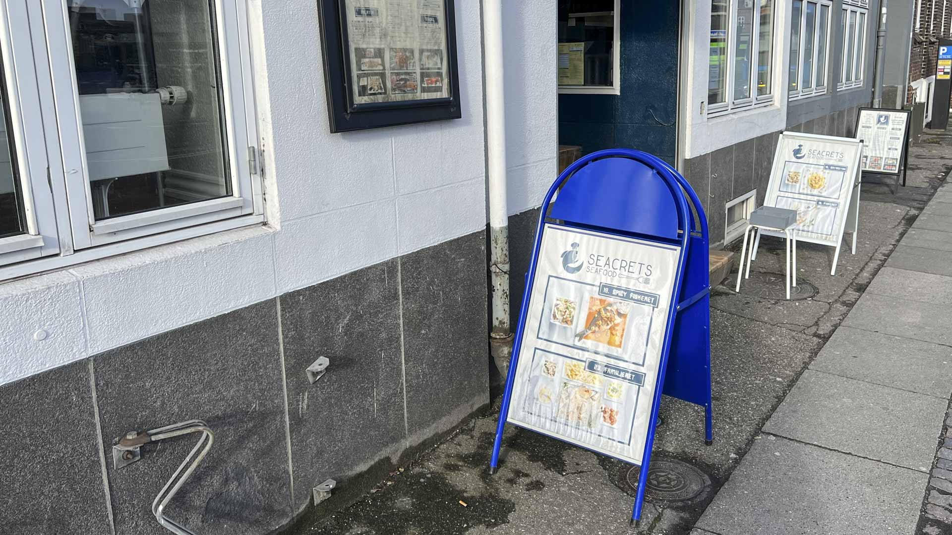 Lidt mad hos Seacrets Seafood