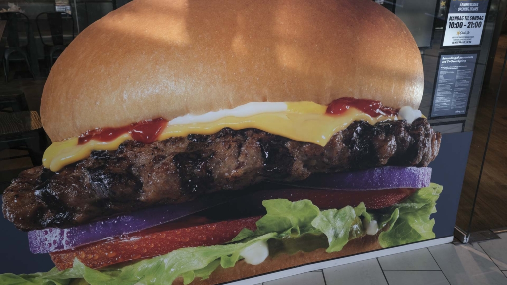 Et billede af en burger hos Carl's Jr. - Storcenter Nord-6