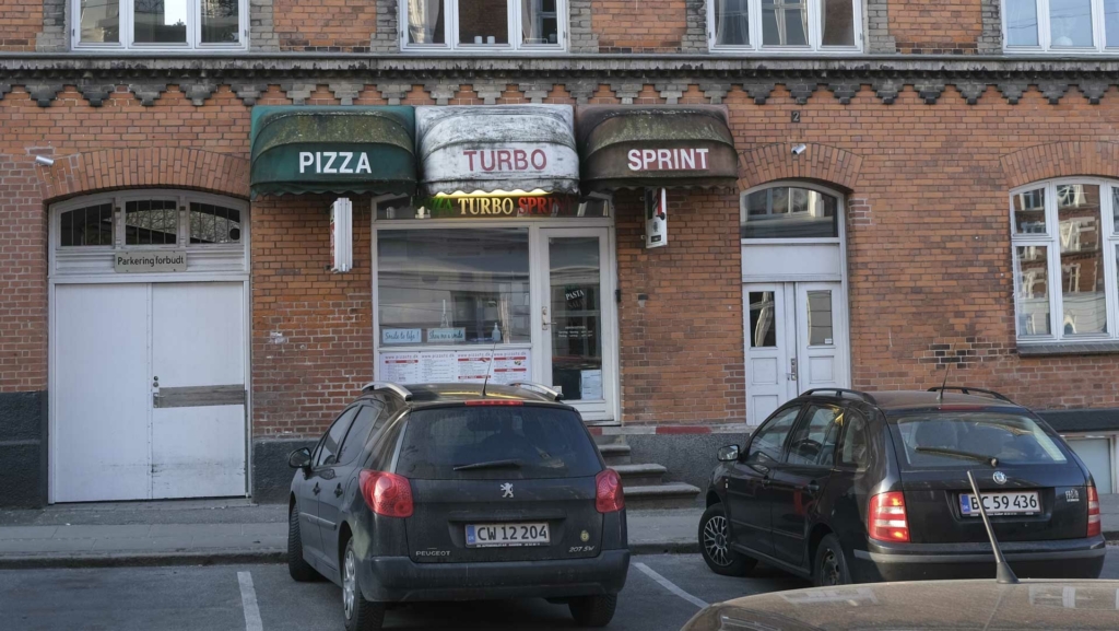 Pizza Turbo Sprint i Øgaderne i Århus