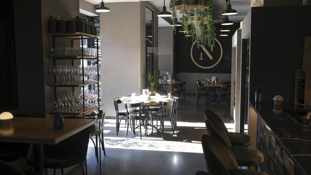 Stilfuld og cool indretning af Restaurant Nögen