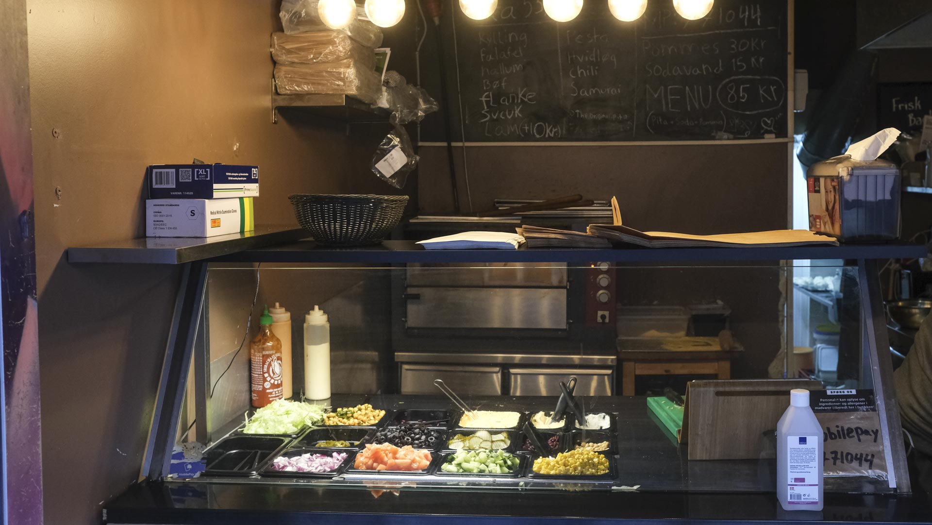 Disken hos The Original Pita