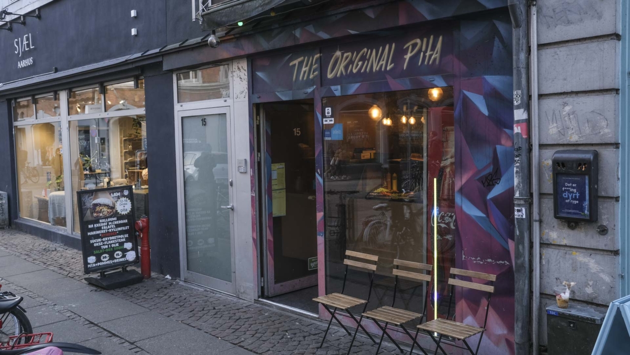 Hyggelig pitajoint i Århus