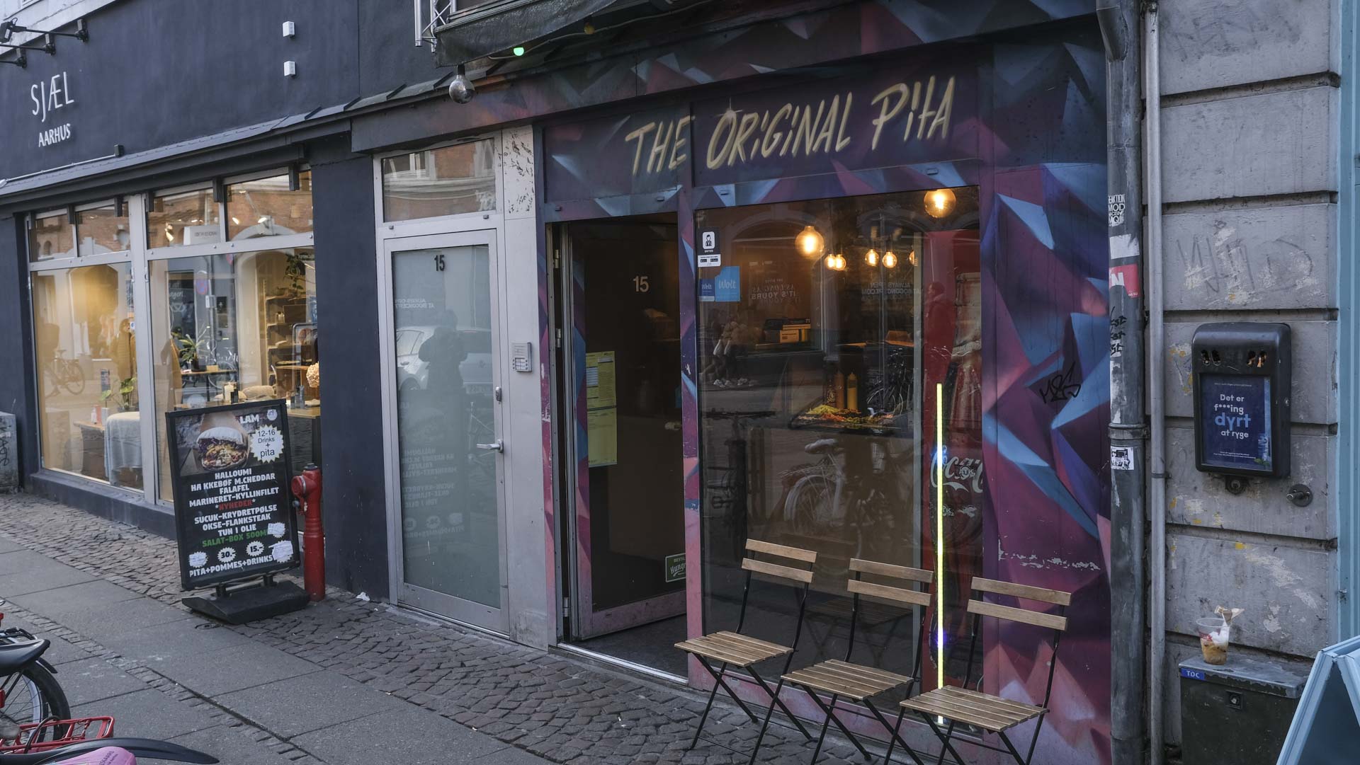 Hyggelig pitajoint i Århus