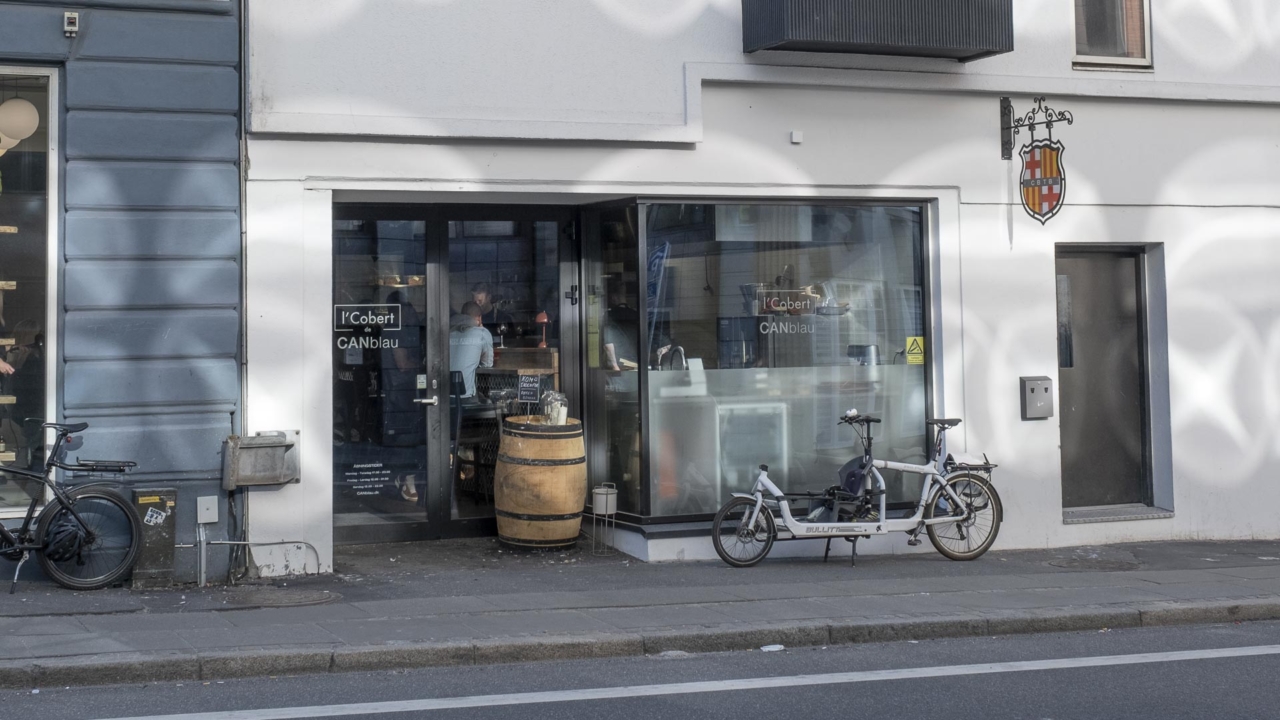 Baggården 22 set udefra Bruuns Gade