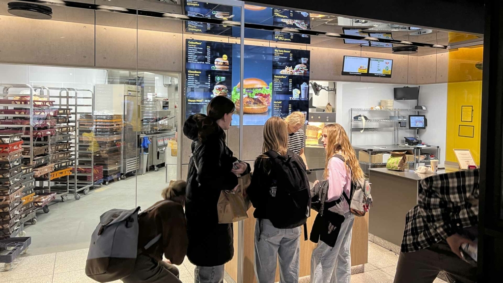 Manuel bestilling hos McDonald's - Telefontorvet