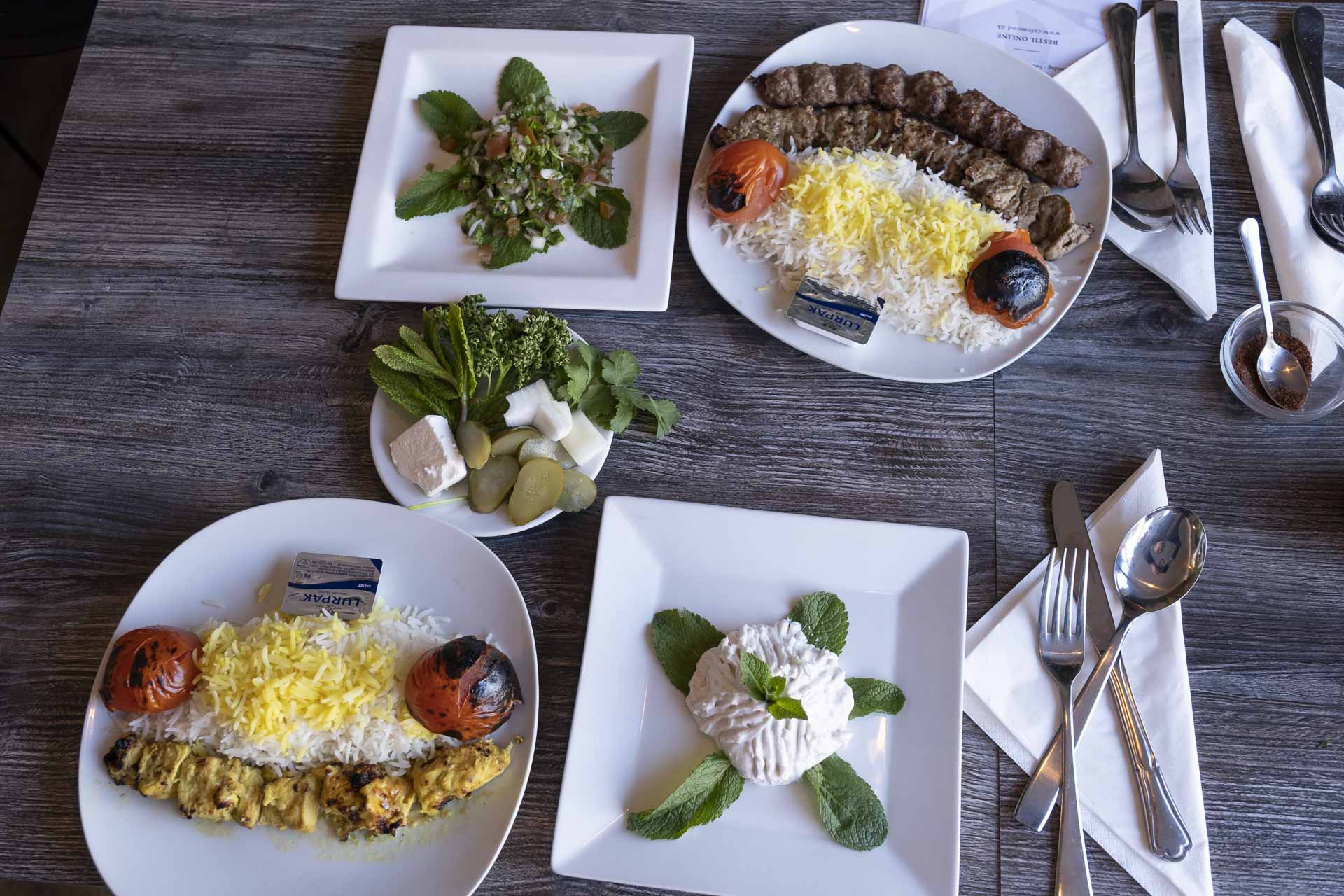 Billige retter hos Mood Persian Cuisine