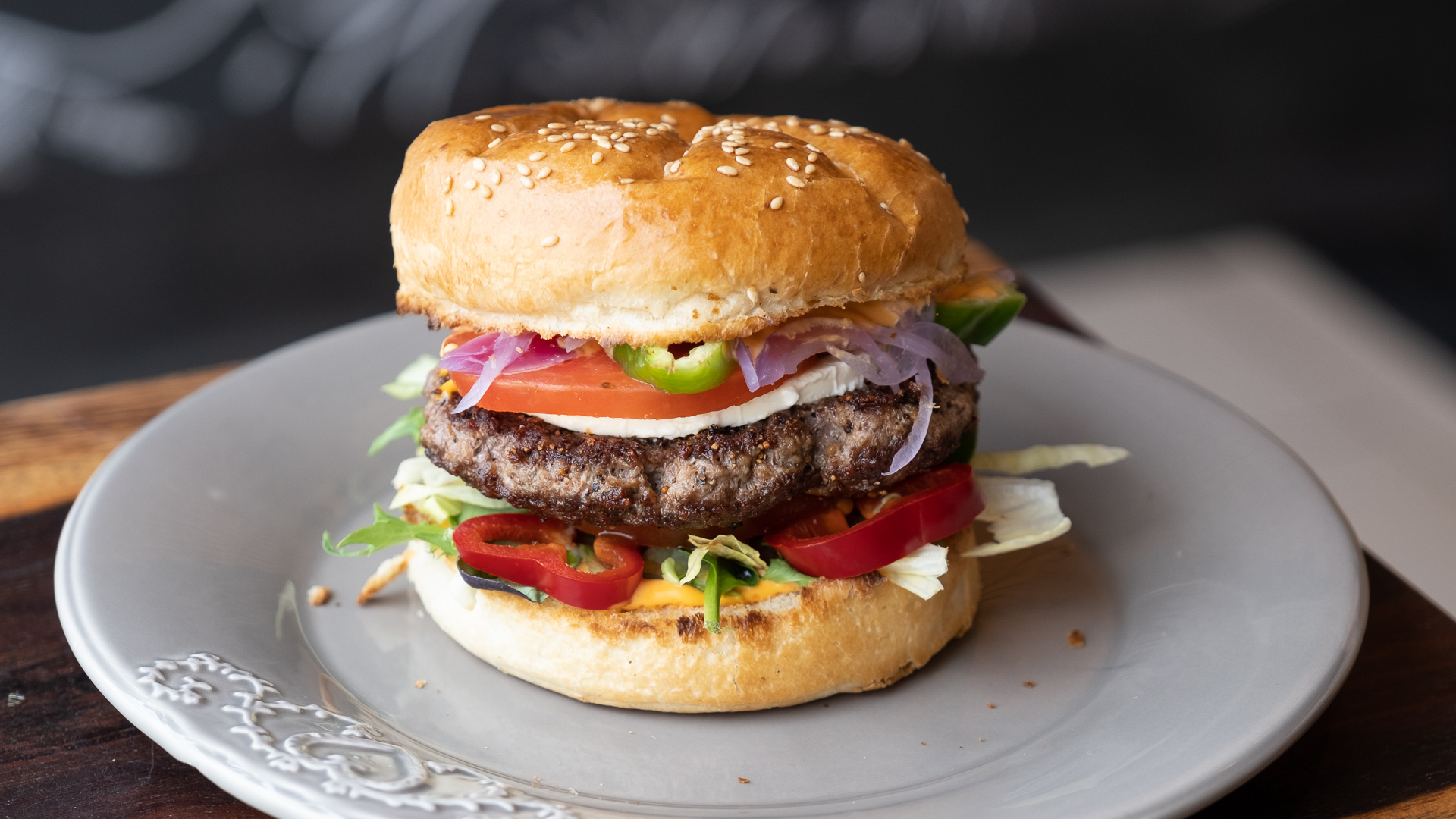 Signaturburgeren hos Byens Burger i Aarhus