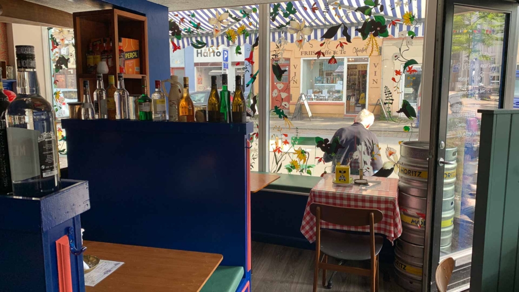 Cool indretning hos Bar´ Lokal i Jægergårdsgade