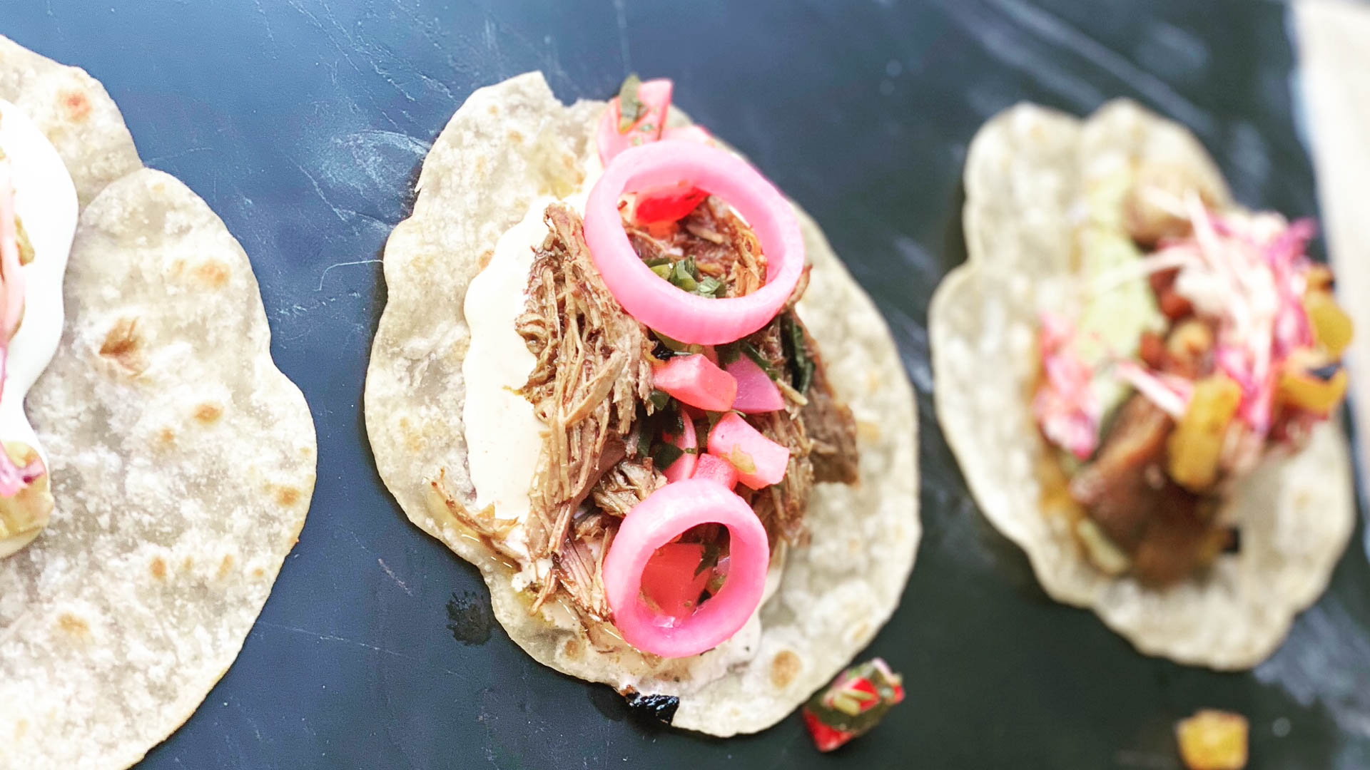 Små fine tacos hos Tacå Bar i Frederiksgade
