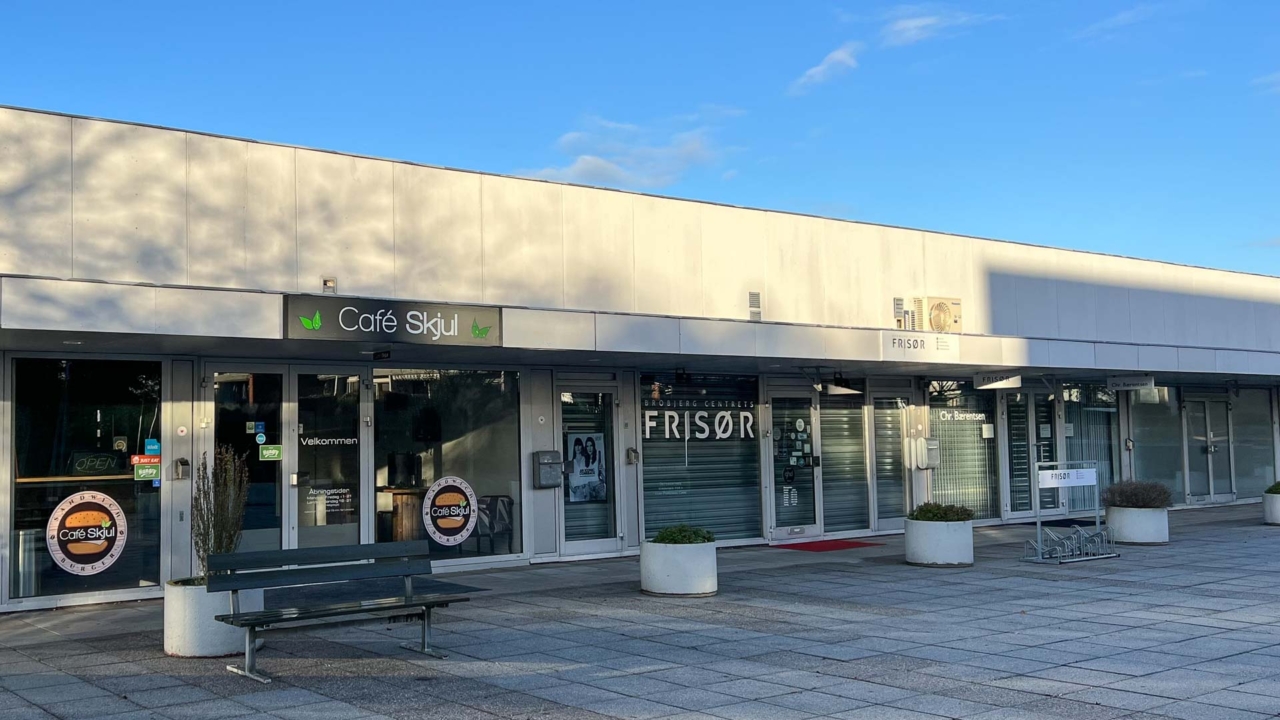 Cafe Skjul set udefra