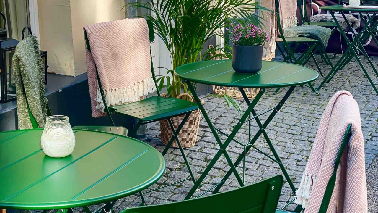 Grøn'46 set udefra Frederiksgade